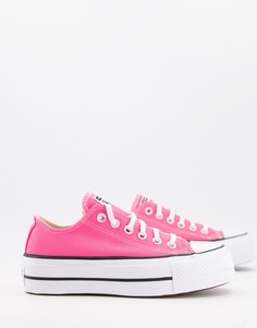 Розовые кроссовки Converse Chuck Taylor All Star Lift-Розовый цвет