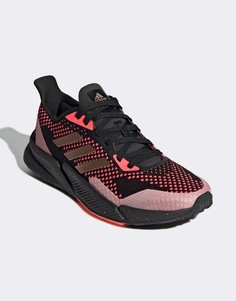 Фиолетовые кроссовки adidas Running X9000L2-Сиреневый