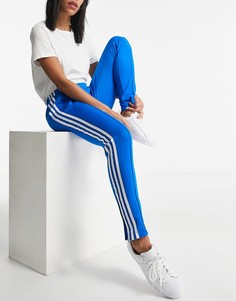 Синие спортивные штаны adidas-Голубой