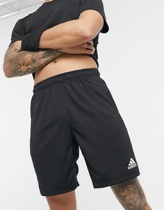 Черные спортивные шорты adidas Training-Черный цвет