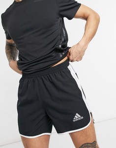 Черные шорты длиной 7 дюймов adidas Running M20-Черный цвет