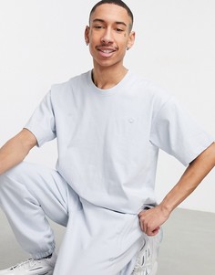 Голубая футболка премиум-класса от комплекта adidas Originals-Голубой