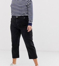 Джинсы прямого кроя ASOS DESIGN Curve florence-Черный
