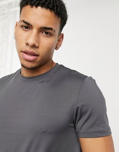 Серая футболка New Look SPORT-Серый