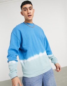 Oversized-свитшот с эффектом деграде ASOS DESIGN-Многоцветный