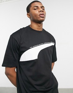 Черная футболка Puma Avenir-Черный цвет