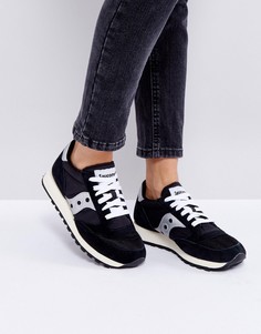 Черные кроссовки Saucony Jazz O-Черный
