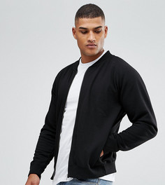 Черная бейсбольная куртка Jacamo-Черный