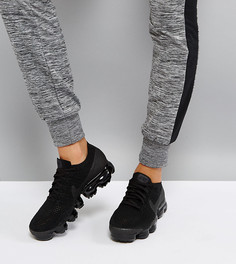 Черные кроссовки Nike Running Vapormax Flyknit-Черный