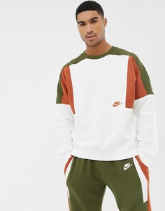Белый свитшот Nike Re-Issue AQ2061-133