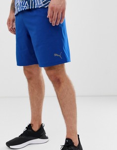 Синие шорты длиной 9 дюймов с логотипом Puma-Синий