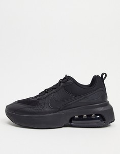 Кроссовки черного и серебристого цвета Nike Air Max Verona-Черный