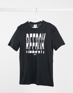 Черная футболка с круглым вырезом Reebok GS 1985-Черный
