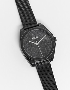 Часы с сетчатым ремешком Hugo Boss Imagine-Черный цвет