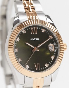 Наручные часы с браслетом из разных металлов Fossil ES4948-Многоцветный