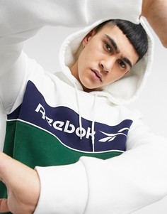 Кремовый худи Reebok CL F Linear