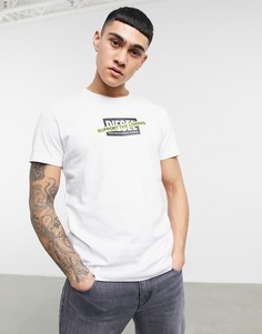 Белая футболка с принтом "Support the Losers" Diesel-Белый