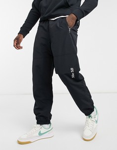 Черные джоггеры с манжетами и логотипом Nike SB Classic-Черный цвет
