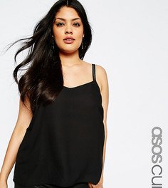 Топ ASOS CURVE-Черный