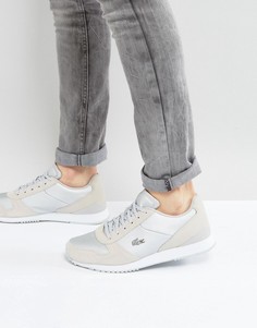 Кроссовки Lacoste Trajet Runner-Серебряный