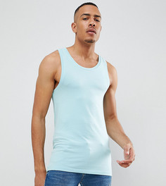 Зеленая обтягивающая майка ASOS DESIGN Tall-Зеленый