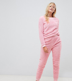 Ультрамягкий свитшот и джоггеры ASOS DESIGN Tall Lounge-Розовый