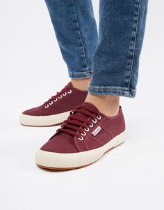 Красные парусиновые кеды Superga 2750-Красный