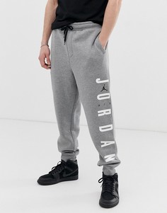 Серые джоггеры скинни с логотипом Nike Jordan AT4913-091-Серый
