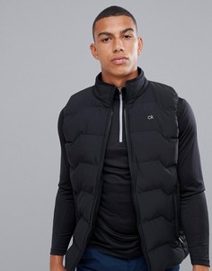 Черный дутый жилет Calvin Klein Golf Hypervis