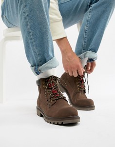 Темно-коричневые кожаные ботинки Levis Hodges-Коричневый Levis®
