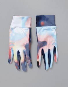 Лыжные перчатки с принтом Roxy-Мульти