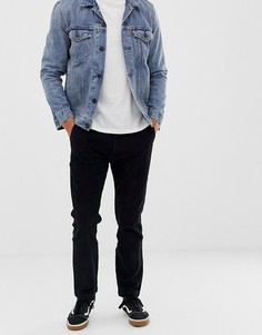Черные зауженные вельветовые брюки Levis 502-Черный Levis®