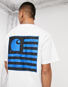 Белая футболка с короткими рукавами Carhartt WIP-Белый