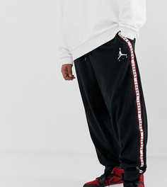 Черные джоггеры с отделкой лентой Nike Jordan Plus Jumpan-Черный
