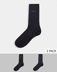 Набор из 2 пар носков BOSS-Черный