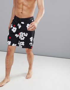 Черные шорты для плавания Quiksilver Cherry Pop 19-Черный