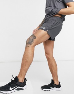 Серые спортивные шорты New Look SPORT-Серый