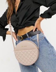 Розовая стеганая сумка Ted Baker-Розовый цвет