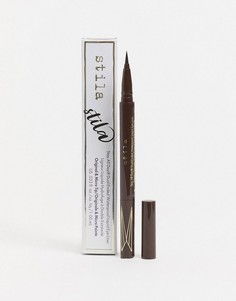 Водостойкая жидкая подводка для глаз Stila – Stay All Day Dual-Ended (Dark Brown)-Коричневый цвет