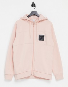 Худи розового цвета adidas Originals Sport Icons-Розовый цвет