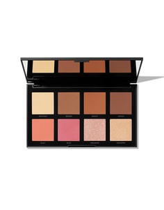 Палетка средств для макияжа лица Morphe 8M Medium Vibes Complexion Pro Face Palette-Многоцветный