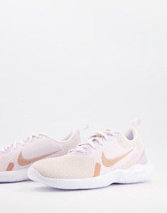 Розовые кроссовки Nike Running Flex Experience 10-Розовый цвет
