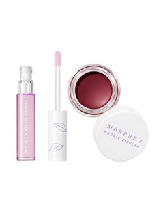 Набор из мусса и блеска для губ Morphe X Maddie Ziegler – Oh So Berry-Красный