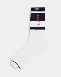 Спортивные носки в стиле колор-блок Lacoste-Многоцветный