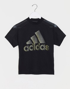 Черная футболка Adidas Glam-Черный
