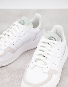 Белые кроссовки adidas Originals Supercourt-Черный цвет
