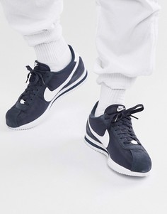 Синие нейлоновые кроссовки Nike Cortez 819720-411-Синий