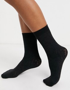 Черные носки Monki-Черный цвет
