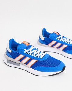 Синие кроссовки adidas Originals retroset-Фиолетовый