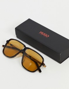 Oversized солнцезащитные очки Hugo By Hugo Boss 1090/S-Коричневый цвет